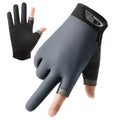 Two-Finger Cut Fishing Gloves — Anti-Slip, Sun-Proof & Touchscreen Compatible
